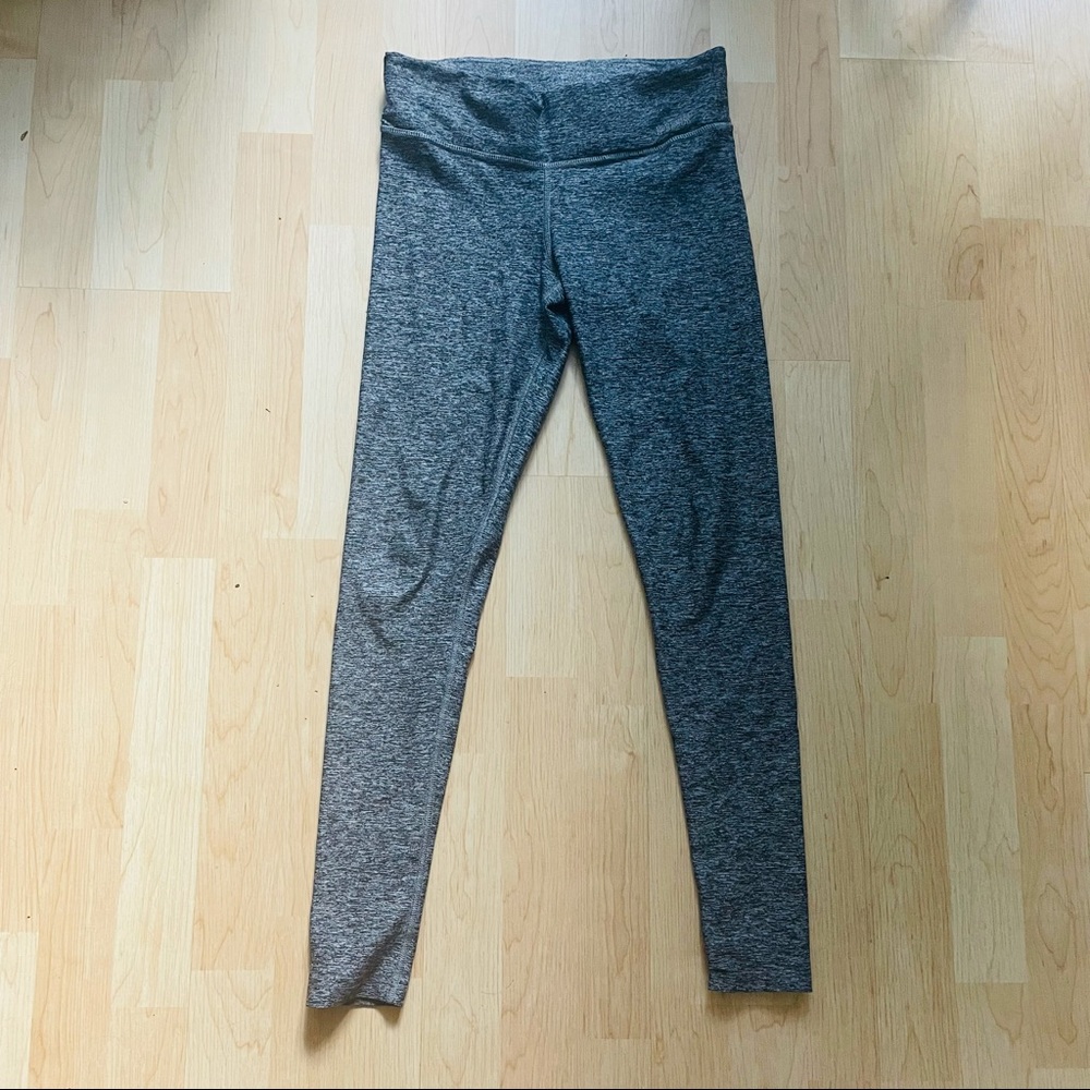 PINK Yoga Victorias Secret Heathered Gray Leggings